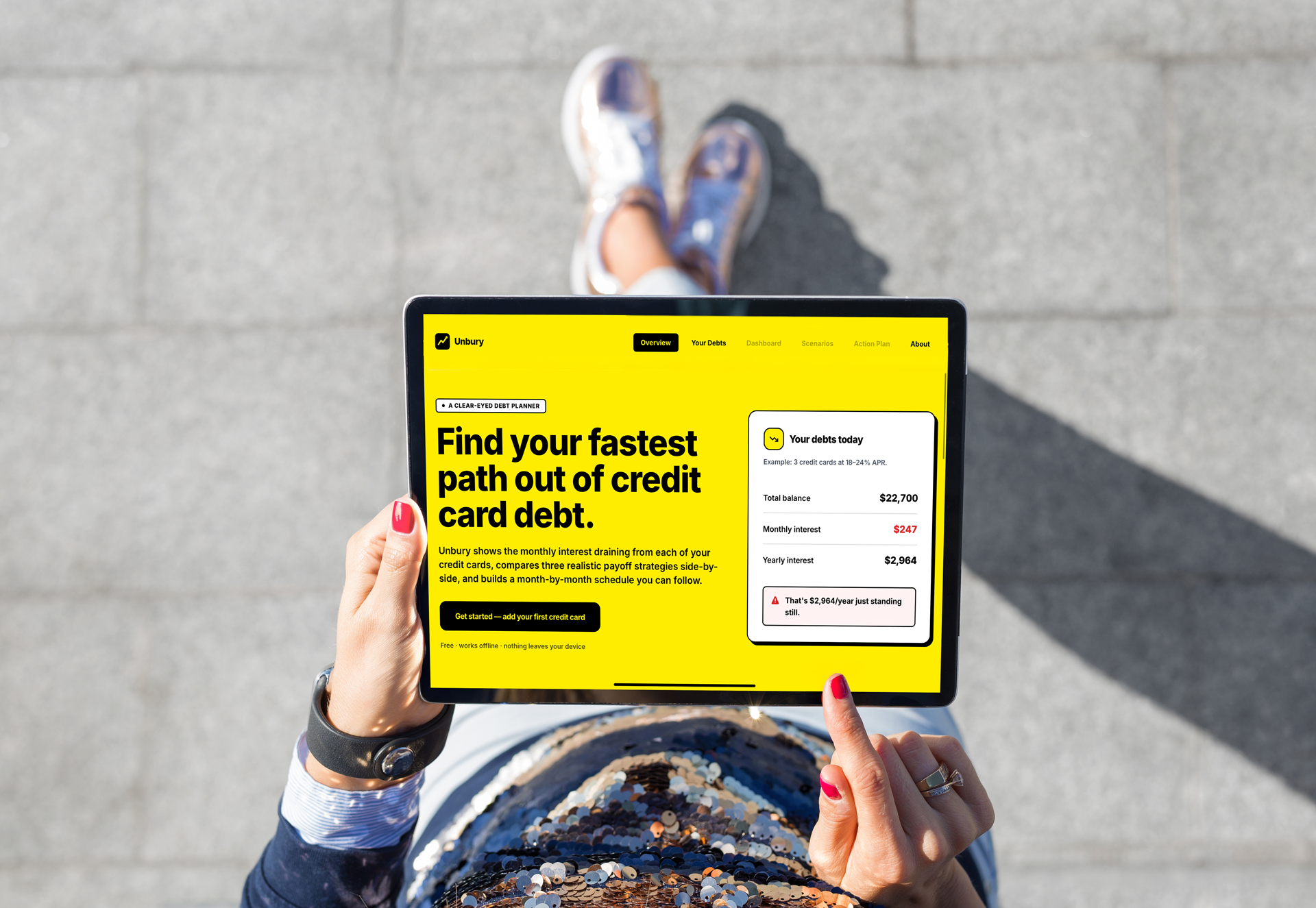 Unbury case study cover